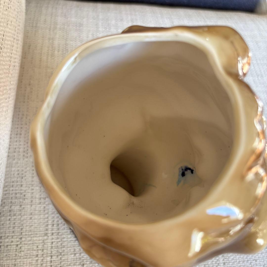 【レトロ】Katayama(片山産業)製、ヴィンテージ レディヘッドベース 花瓶