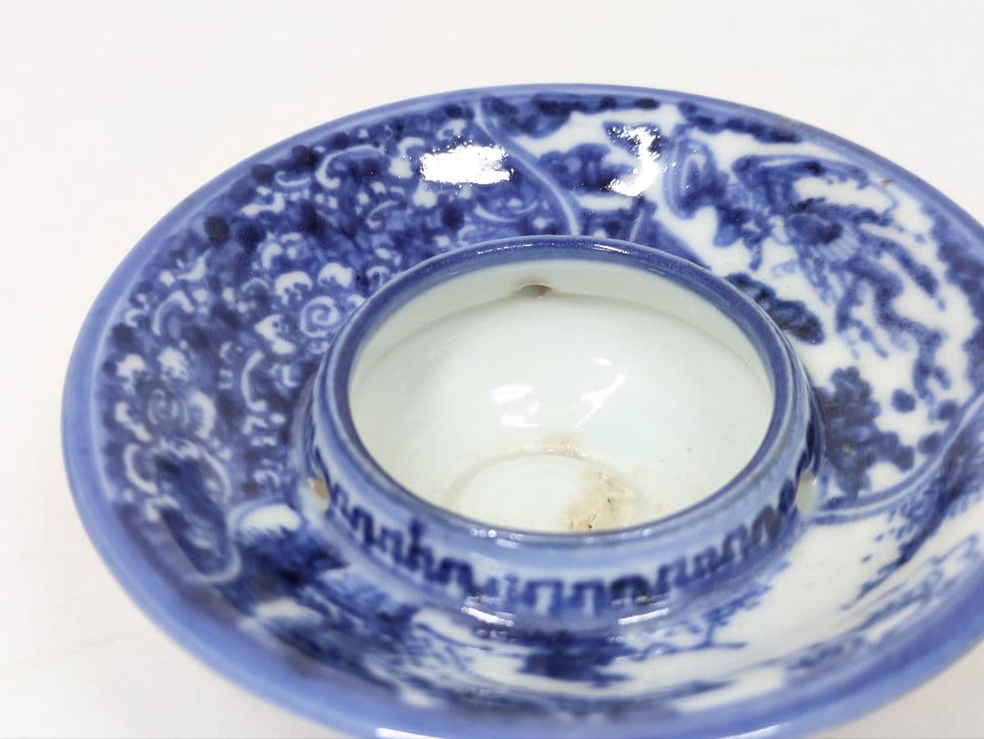 清水七兵衛 作 祥瑞 盃台 酒器