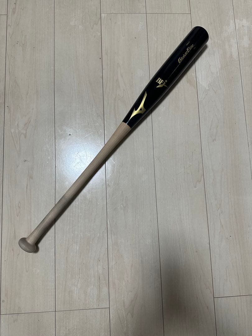 ミズノ 硬式木製バット ケース付き 【BFJマーク入り】公式戦対応