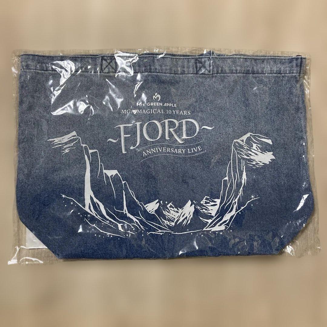 新品未使用品　ミセスグリーンアップル デニムトートバッグ　FJORD