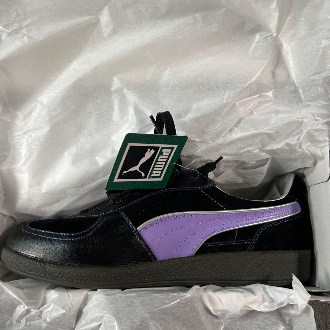 シューズ PUMA PALERMO MIJ FUJIEDA purple/silver