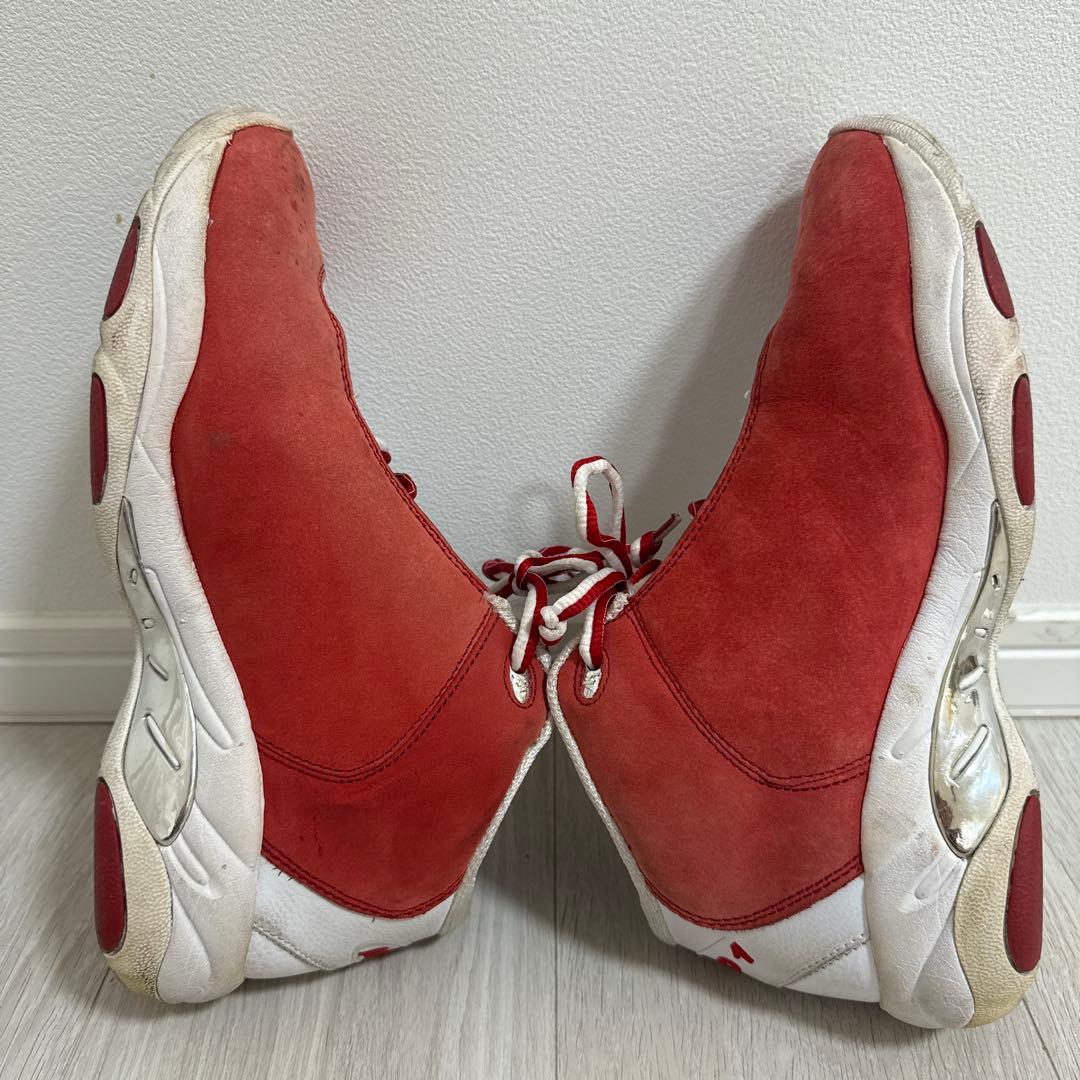 AND1 タイチミッド 赤白 バッシュ 26.5cm