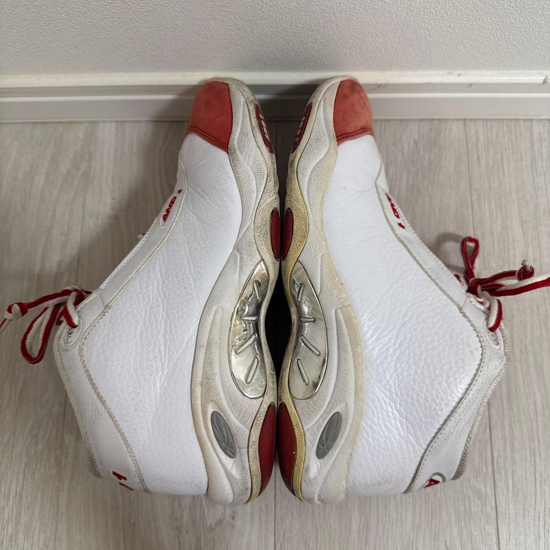 AND1 タイチミッド 赤白 バッシュ 26.5cm