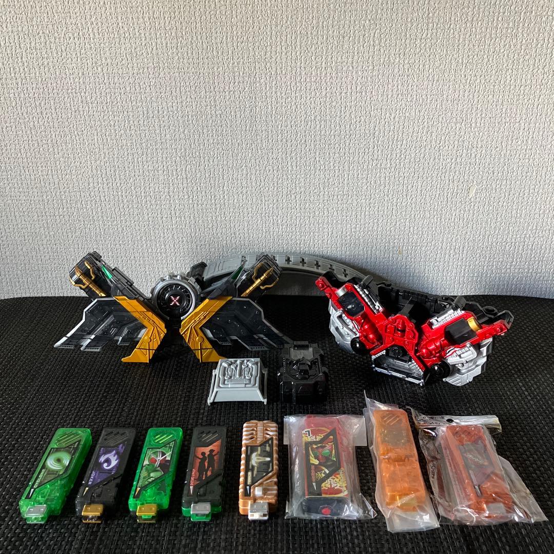 仮面ライダーW DXダブルドライバー、ガイアメモリセット！動作確認済み！