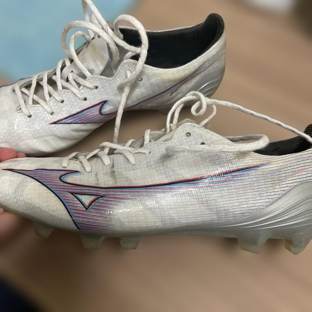 Mizuno サッカーシューズ ホワイト スパイク