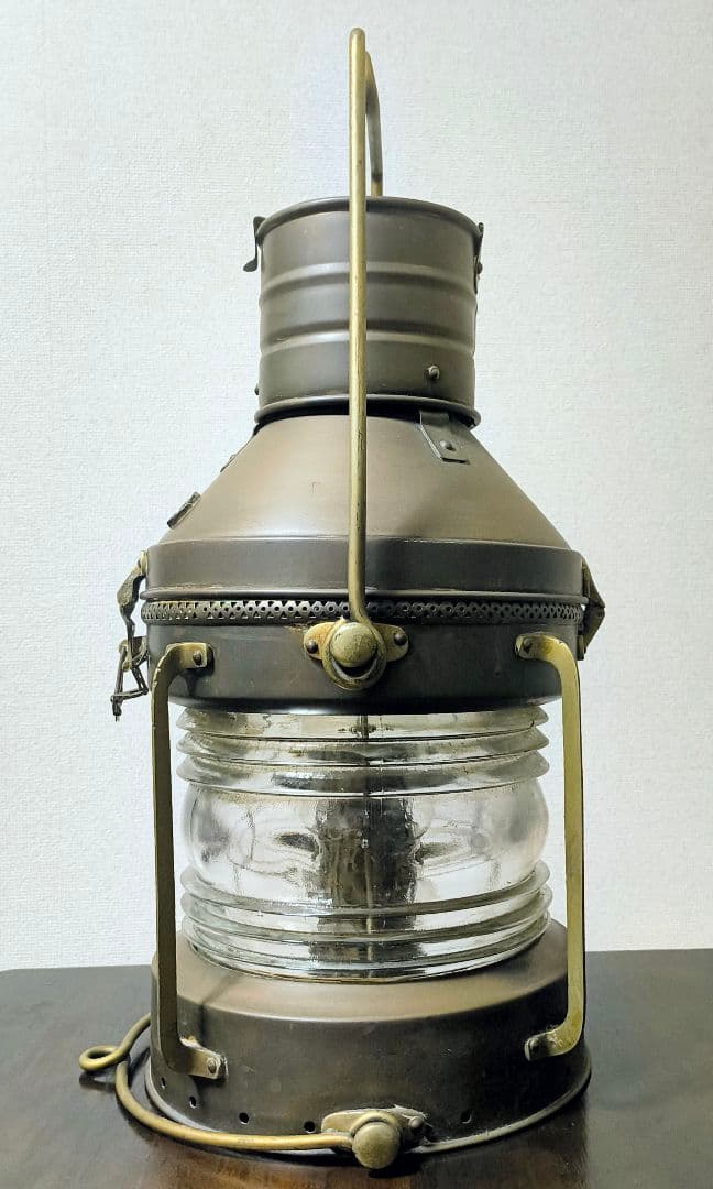 希少 アンティーク ANCHOR アンカー イギリス製 海上 ランタン 47cm