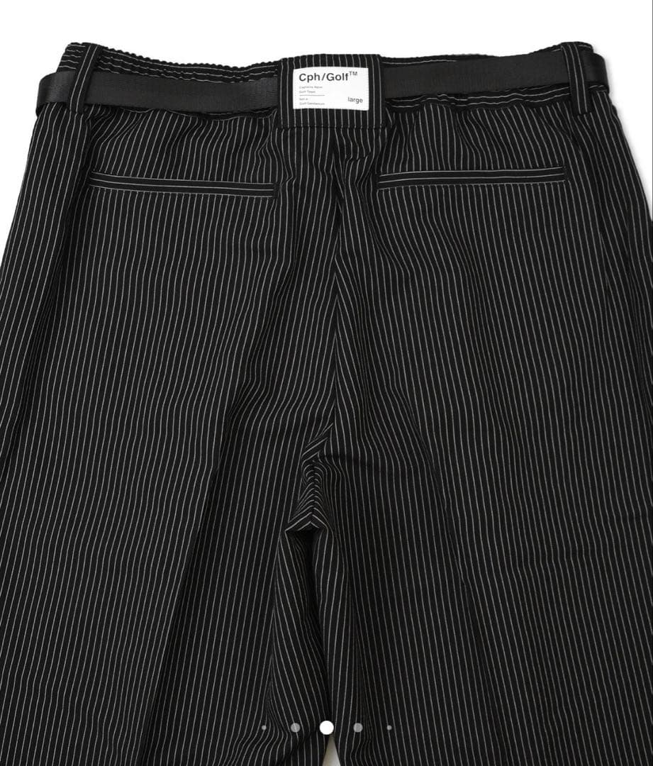 新品今期CLASSIC CHINO ADJUSTABLE PANTS BLACK
