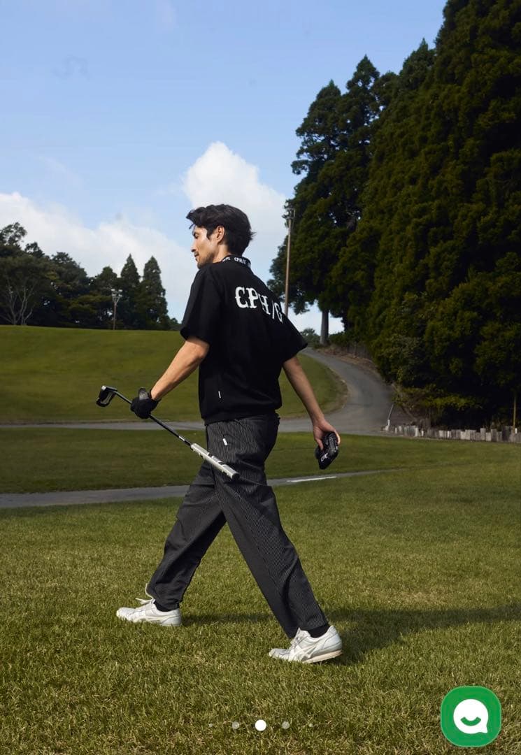 新品今期CLASSIC CHINO ADJUSTABLE PANTS BLACK