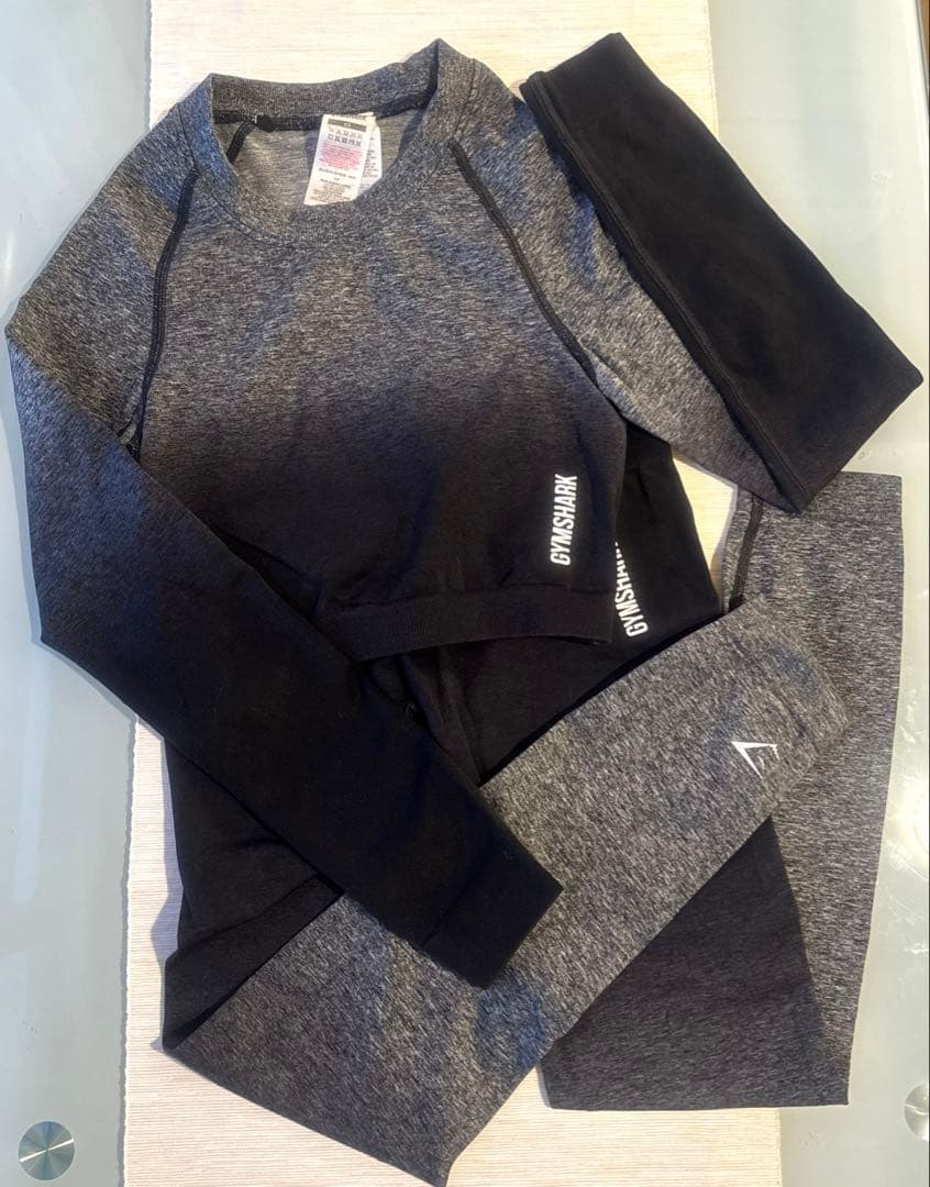 ヨガ・ピラティス  Women's Crop Top & Tights XS