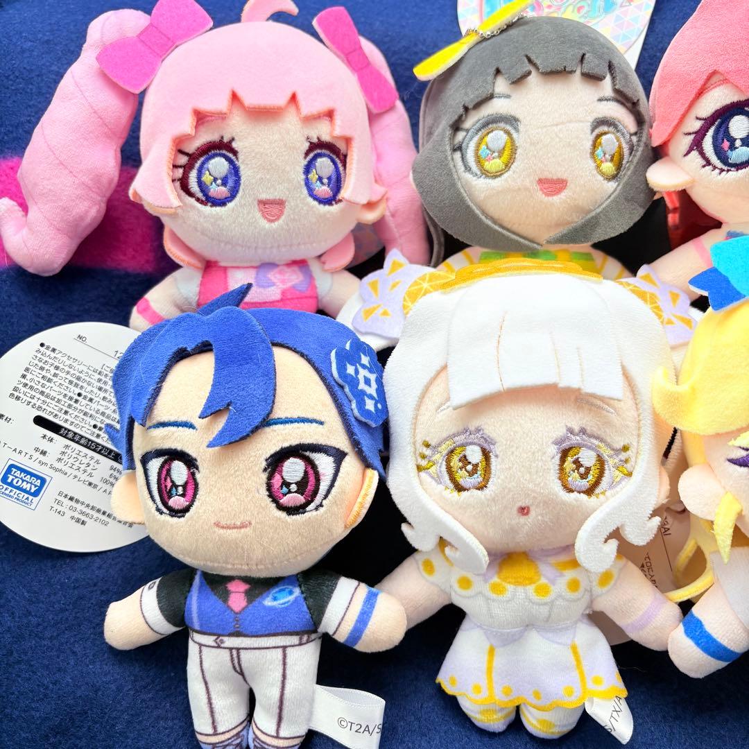 ★6個セット★ ひみつのアイプリ しまむら マスコットチャーム ぬいぐるみ