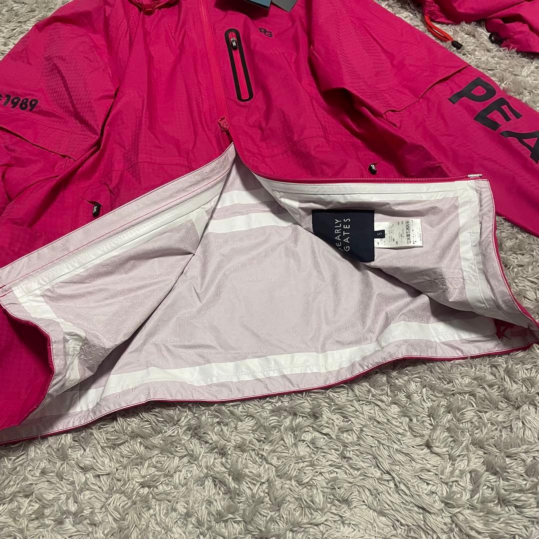 新品タグ付き　パーリーゲイツ AQUAX レインウェア 防水 ウィンドブレーカー