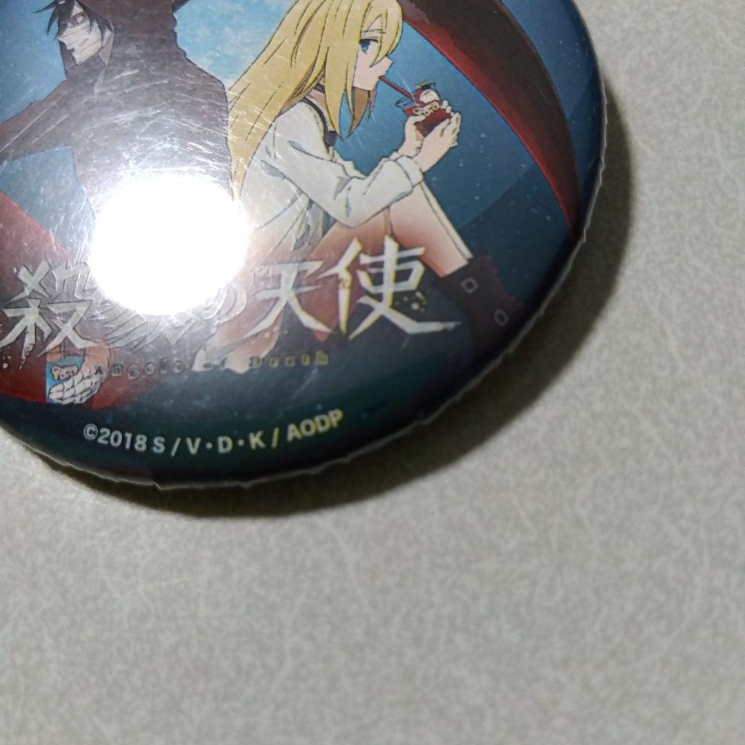 【殺戮の天使】ザック＆レイチェル きゃらドリ コラボカフェ本舗 缶バッジ