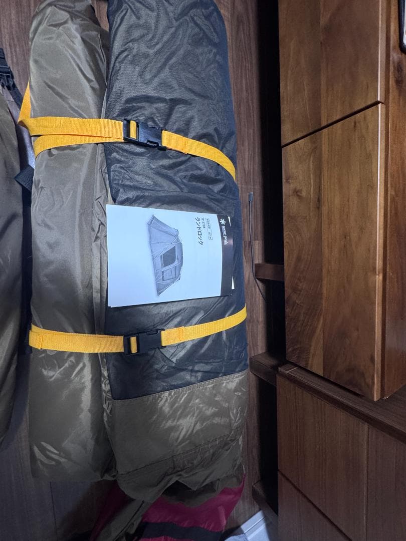 スノーピークTP-671Rモデルのブラウンの未使用ランドロックテント