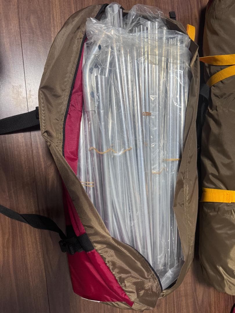 スノーピークTP-671Rモデルのブラウンの未使用ランドロックテント