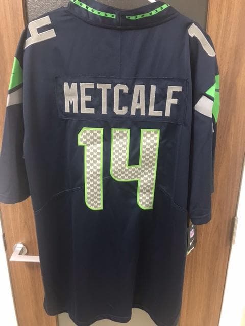 た*様 Seattle Seahawks NFL Jersey DK Metca