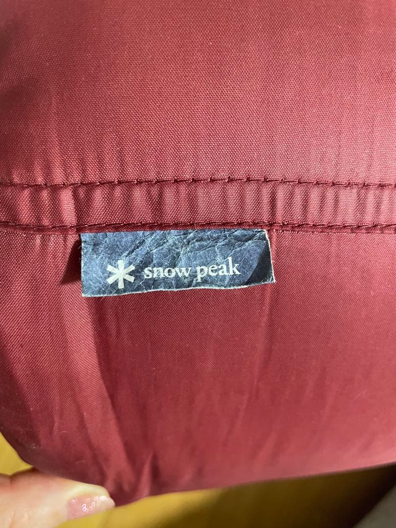  peak BD-011 寝袋 赤・クリーム