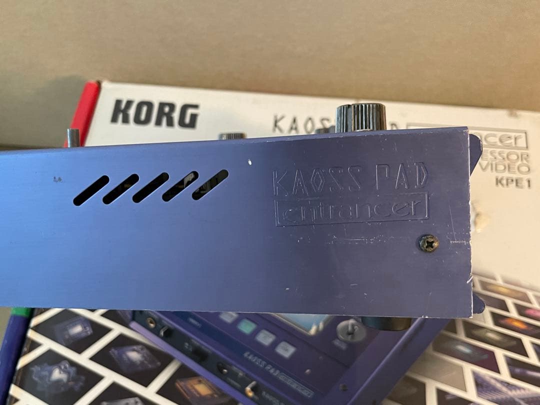 kaoss pad entrancer KPE1KORG P-10 ビデオシンセ