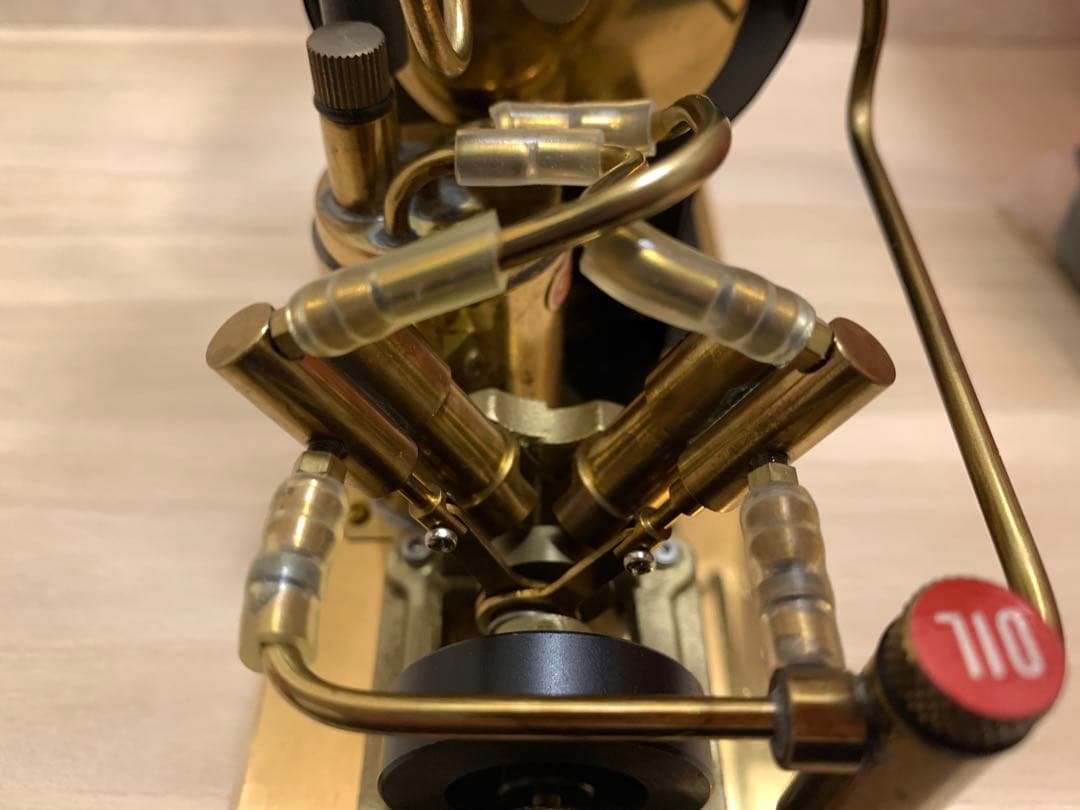 斉藤製作所V2&OB-1 スチーム エンジン 蒸気 模型