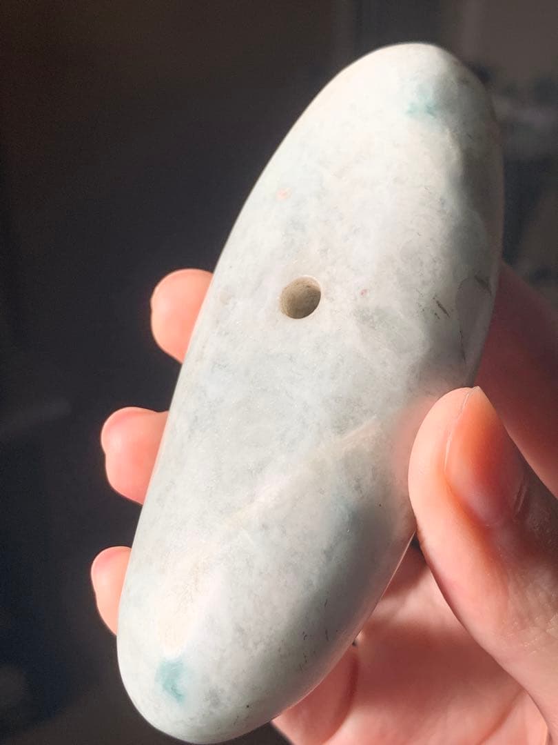 縄文初期　出土品　糸魚川翡翠大珠　時代物　石器　土器　化石　根付　勾玉　古墳期