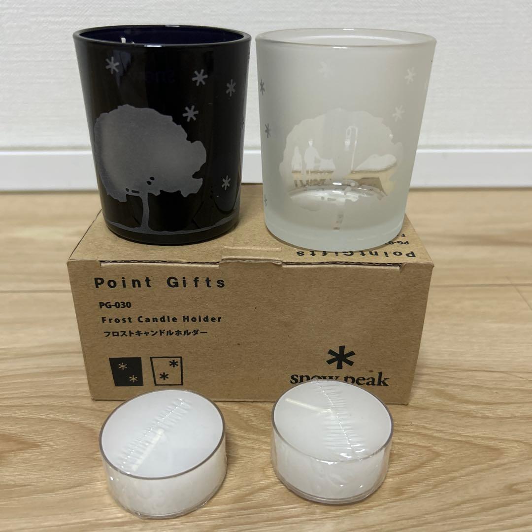 スノーピーク　peakフロストキャンドルホルダー　非売品