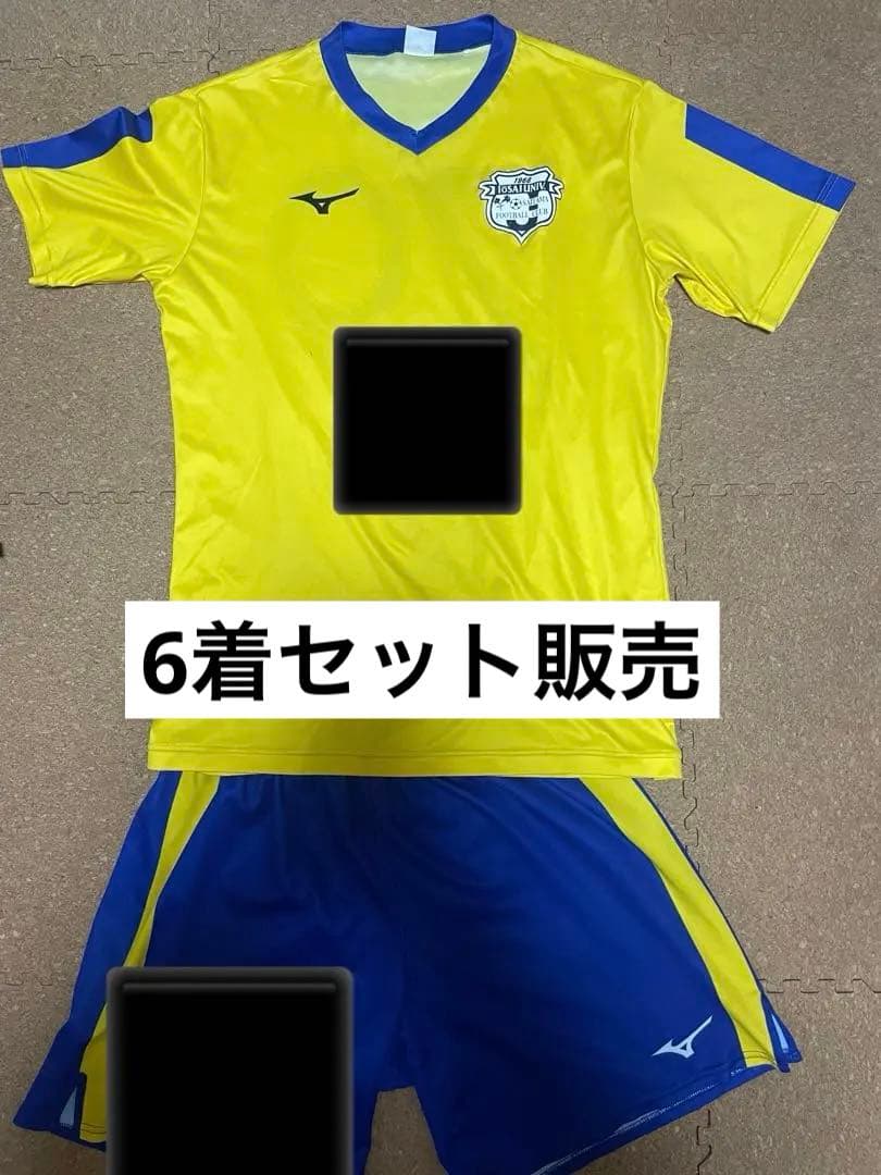城西大学サッカー部　6着セット販売
