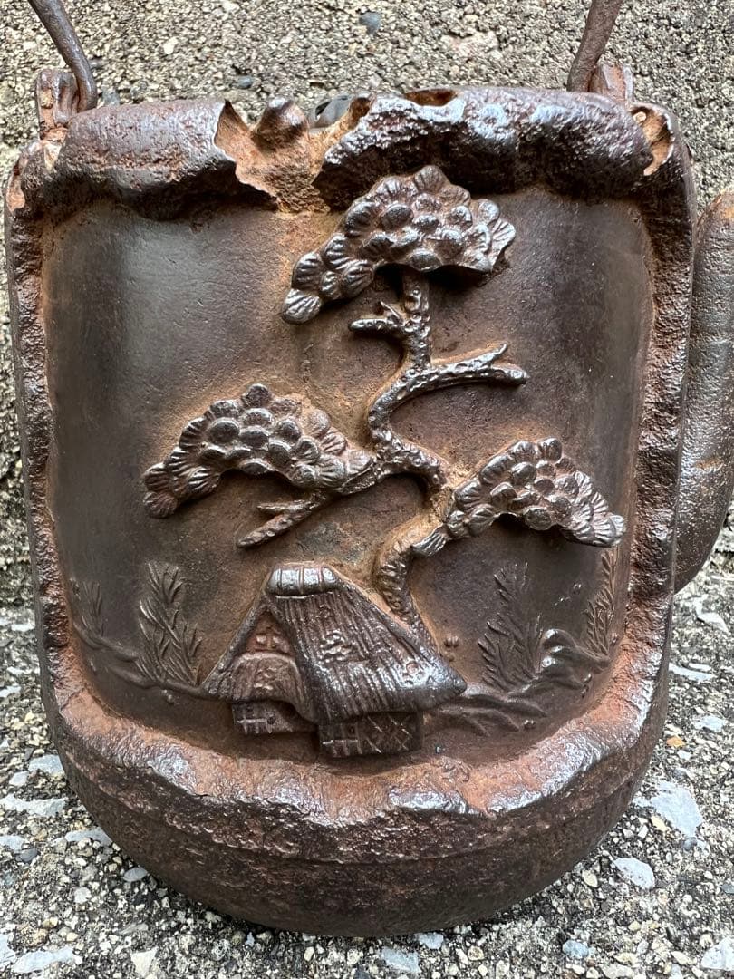 本物保証　鉄瓶　龍文堂　美品