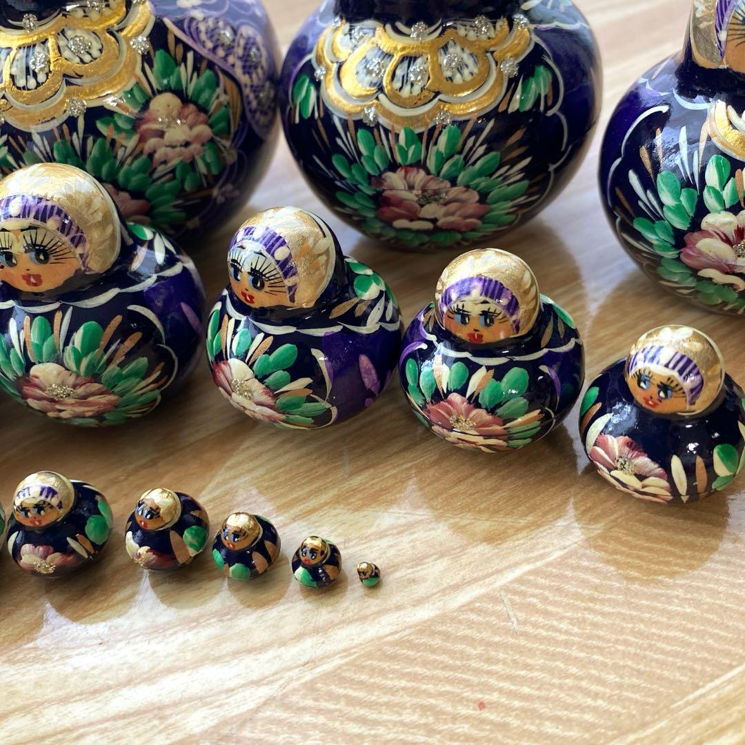 　木製　マトリョーシカ 15個セット　美品