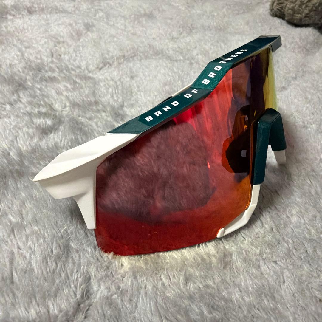 100% スポーツサングラス オーバーサイズ