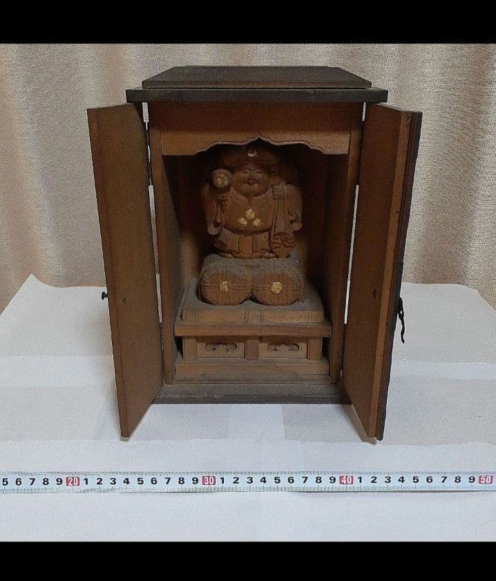 福神　厨子入　大黒天尊像　仏像