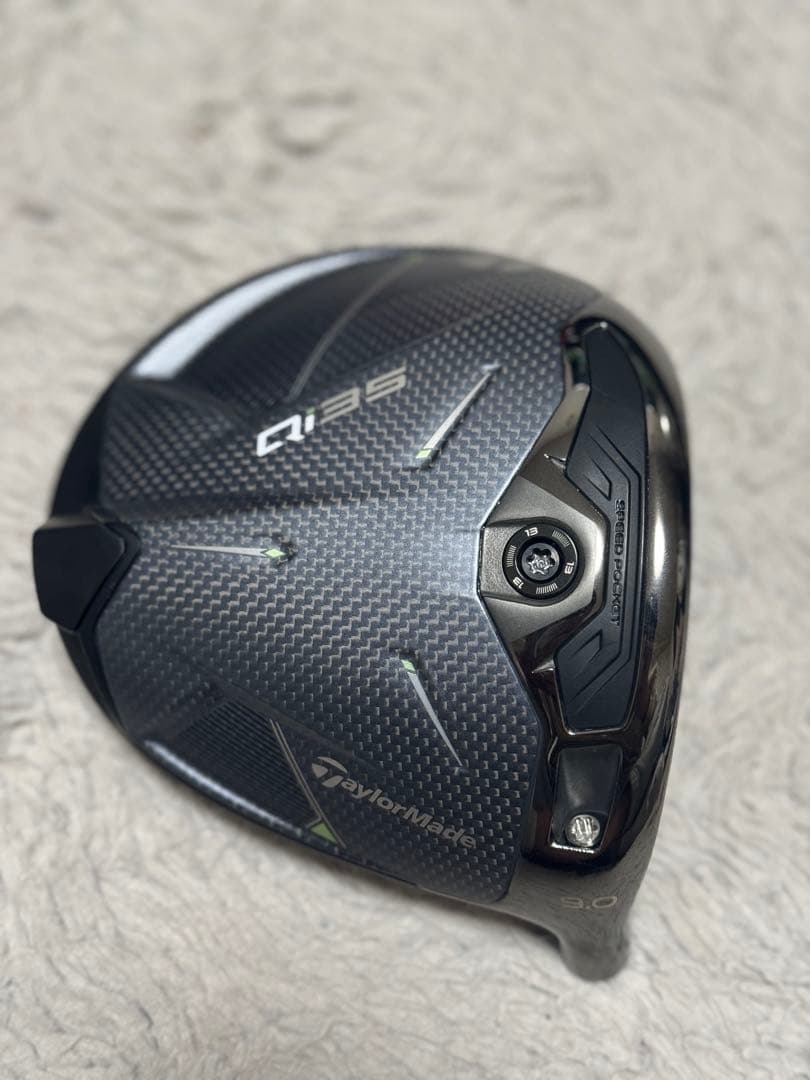 Qi35 ドライバー ヘッドのみ 1w ロフト角9.0 保証書 カバー付