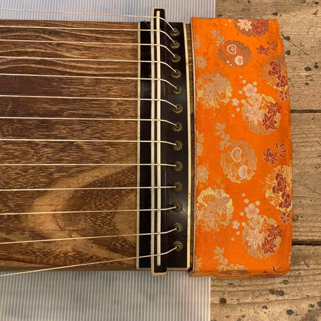 お琴 琴 和楽器 弦楽器 民族楽器 13弦 全長約192cm 中古 現状品