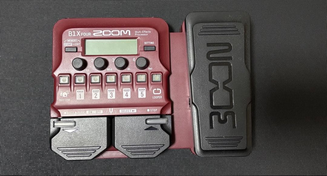 【中古】ZOOM B1X FOUR ベース用マルチエフェクター