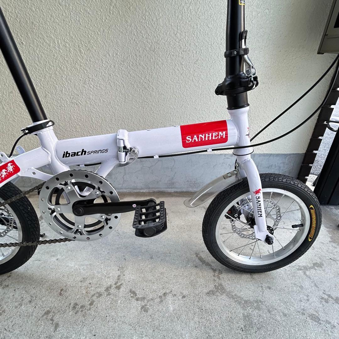 jinish　確認中SANHEM 折り畳み式　14インチ　コンパクト収納