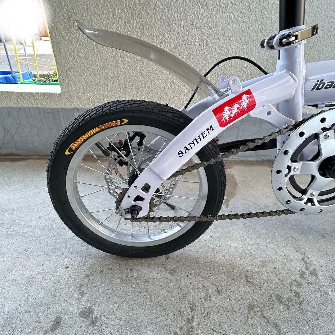 jinish　確認中SANHEM 折り畳み式　14インチ　コンパクト収納