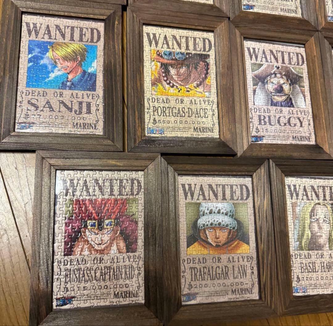 ONEPIECE ワンピース 手配書パズル ジグソーパズル まとめ売り