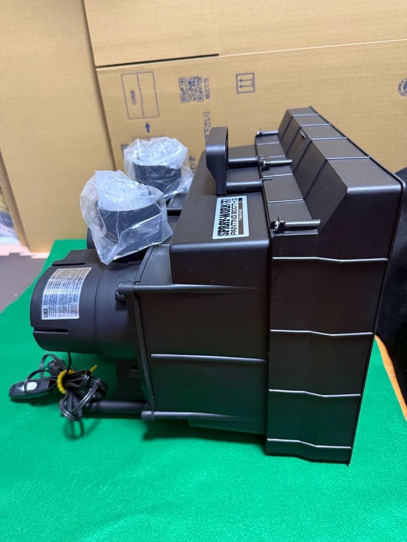 エアーブラシシステムスプレーワークペインティングブースⅡツインファン