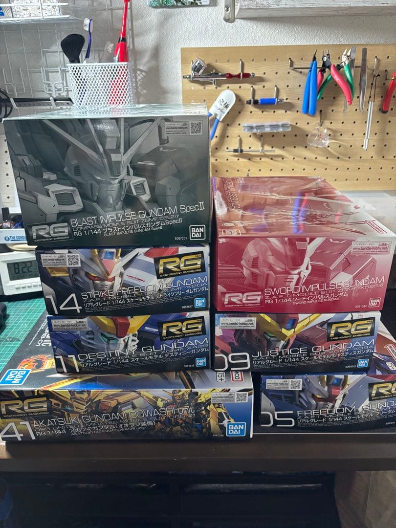 ガンプラ　まとめ売り　rg7体セット