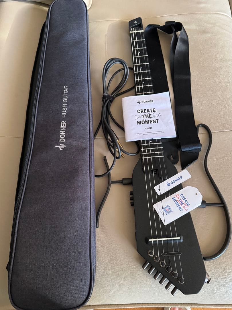 Donner Hush C Guitar ブラック 6弦