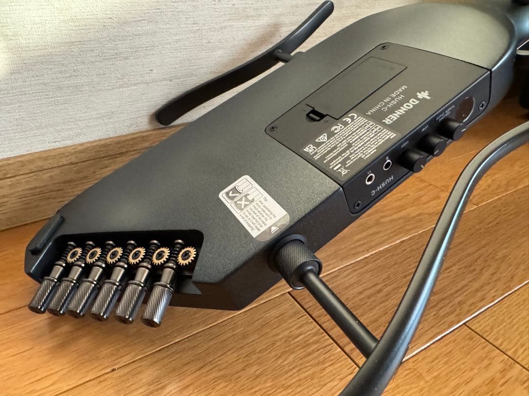 Donner Hush C Guitar ブラック 6弦