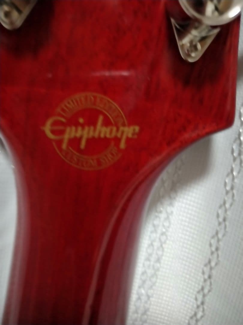 エレキギター　エピフォンレスポールジュニア　ケース付き