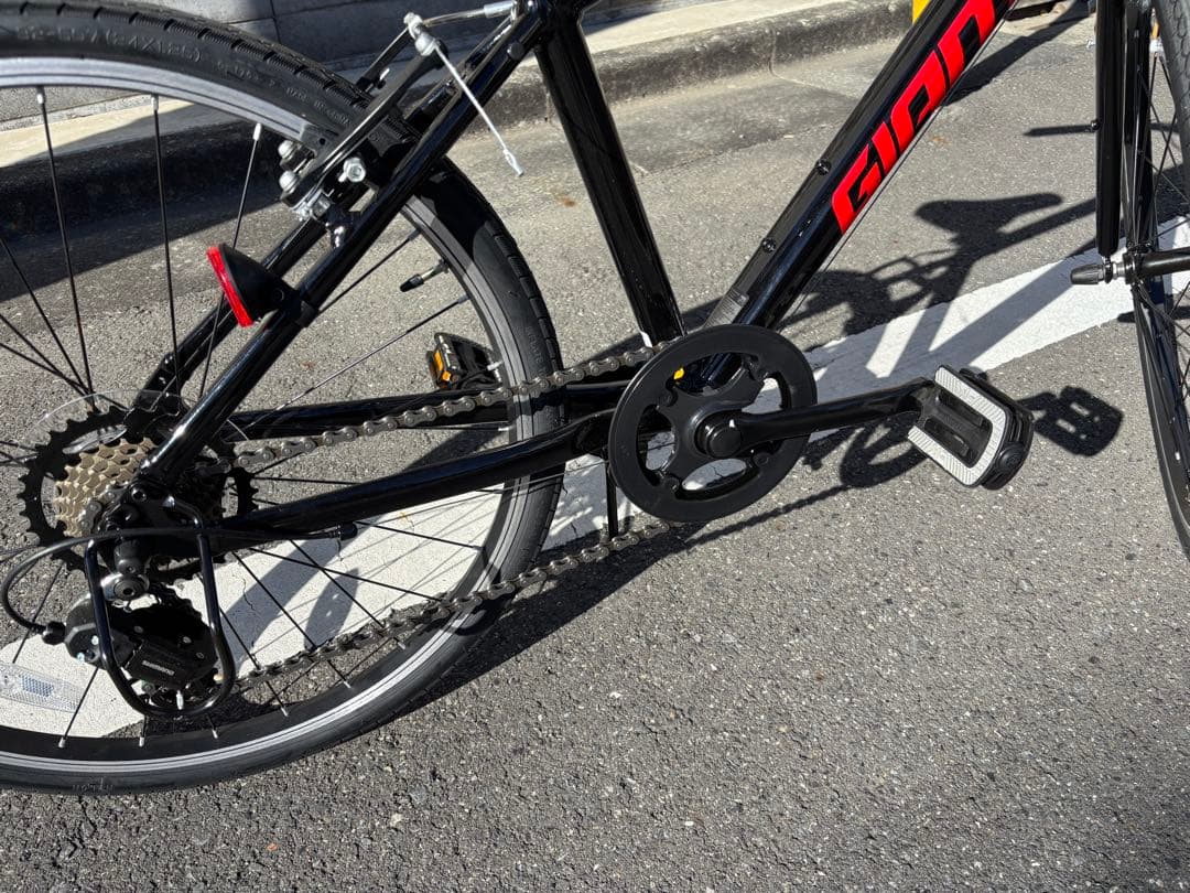 【ほぼ新品】お届け可 Giant escape jr 24 黒