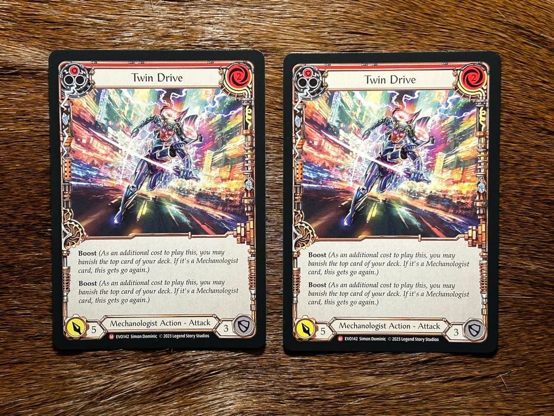 Flesh and Blood Twin Drive 2枚セット FaB