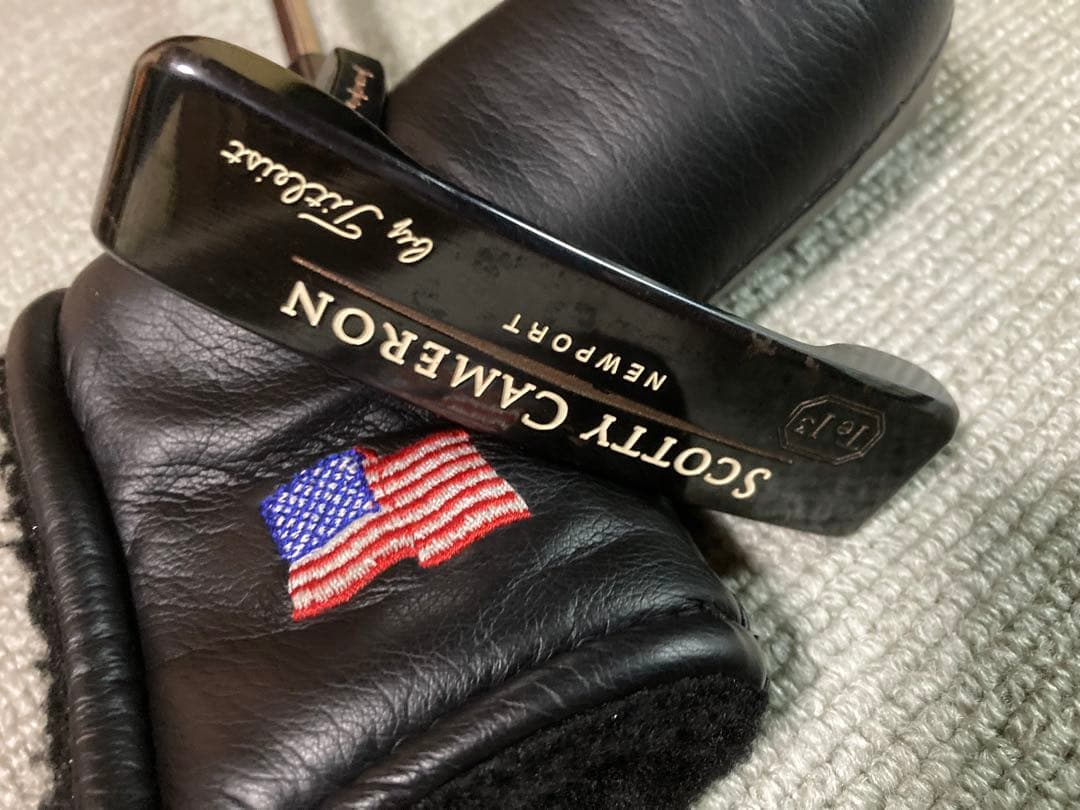 T. WOODS スコッティキャメロン TeI3ニューポート　ソールスタンプ