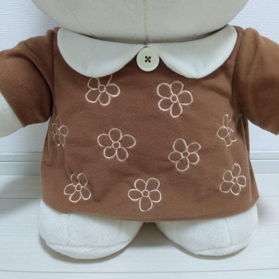 68㎝ 特大 ミッフィー 立ちポーズ ぬいぐるみ セキグチ 2002 ブラウン