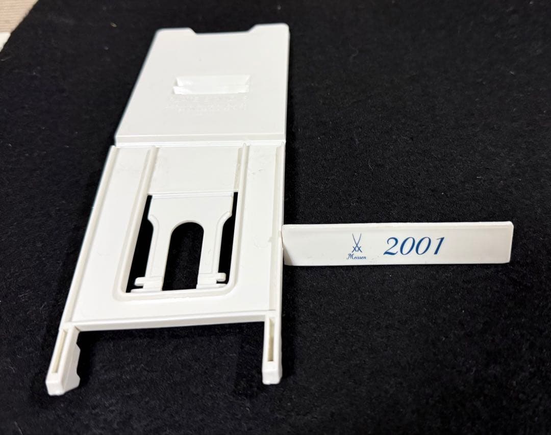 マイセン イヤープレート 2001 天使