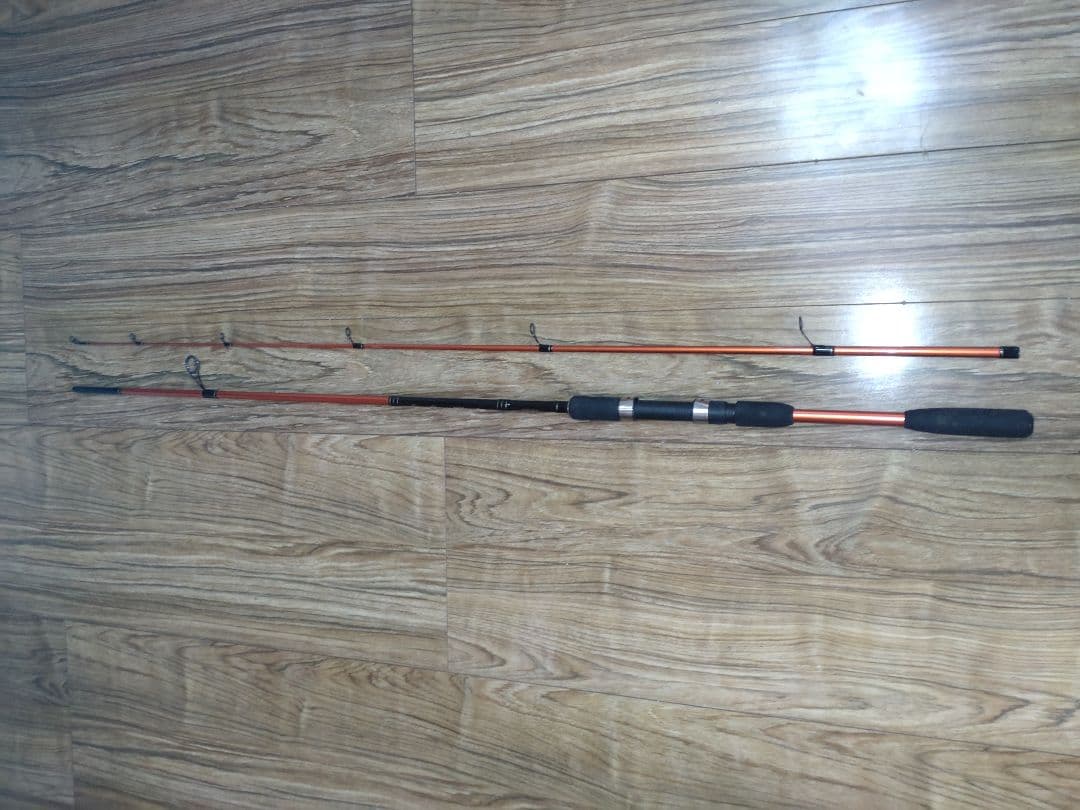 シマノ　カワハギH180 TIGA、ソルトゲーム2.4m