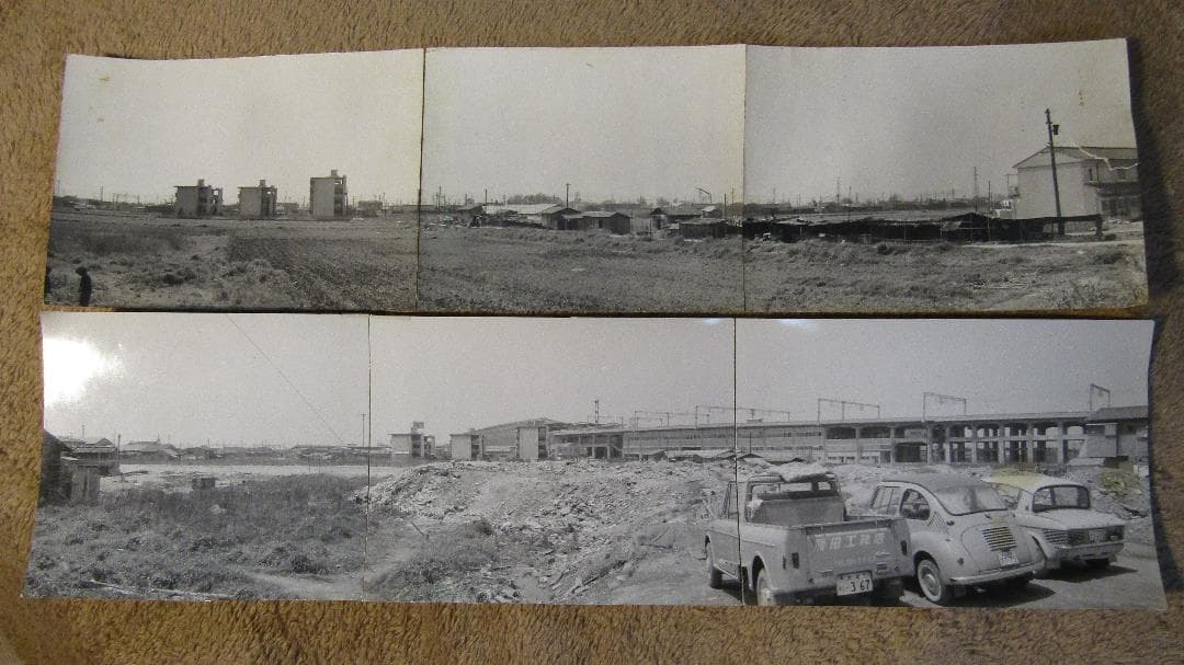 昭和35年～38年頃の新大阪駅東口近辺の写真