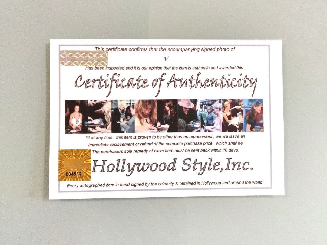 V直筆サイン入り2Lサイズ写真…BTS…防弾少年団　花郎