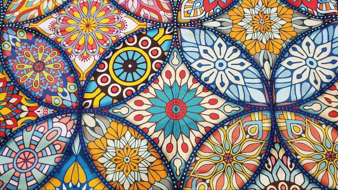 ★新品★ヨガ・ビーチタオル、タペストリー、敷物、ケース付（エコタオル）