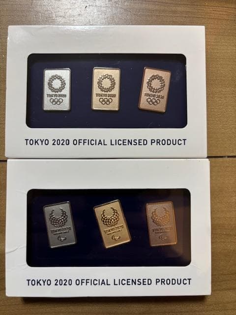 東京2020　ピンバッジ　オリンピックエンブレム